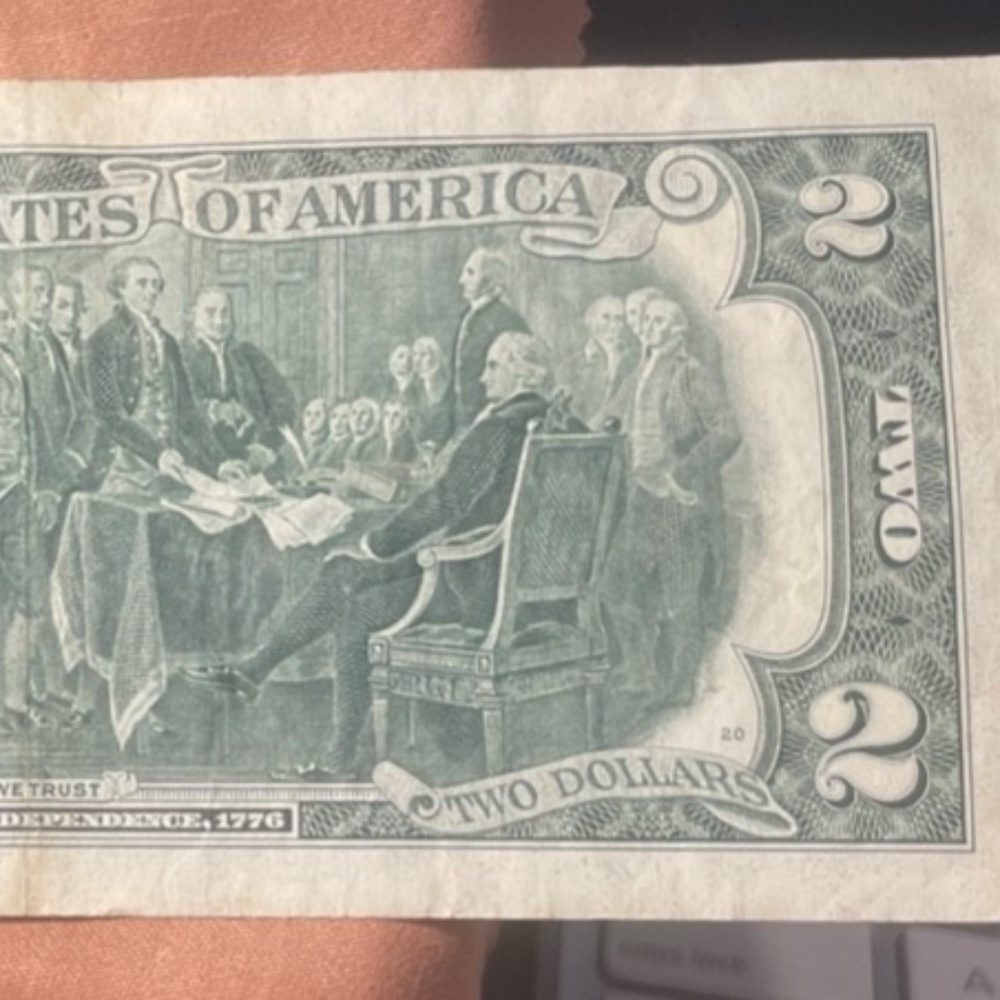 1976 Bicentennial Low #A00928400A Two Dollar Bill RARE   #205712142005 - Picture 6 of 6